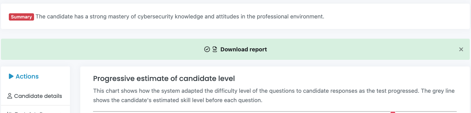 A screenshot of a survey Description automatically generated