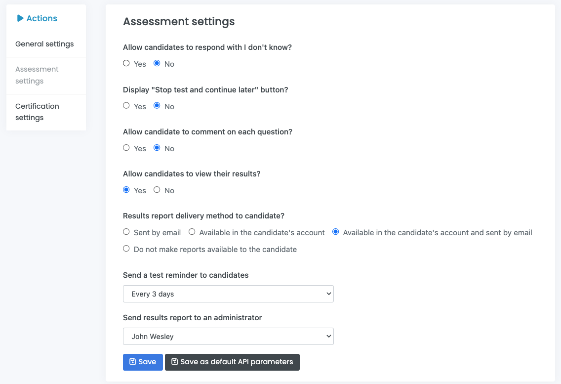 A screenshot of a survey Description automatically generated